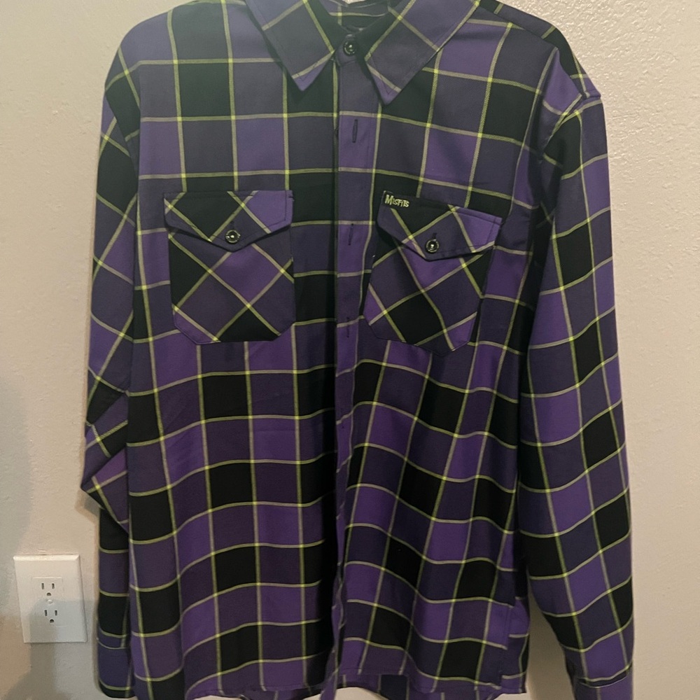 Misfits Earth Dixxon flannel